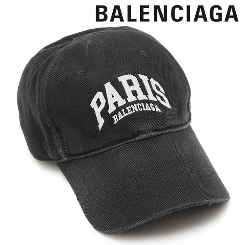 バレンシアガ BALENCIAGA CITIES PARIS ベースボール キャップ 680748