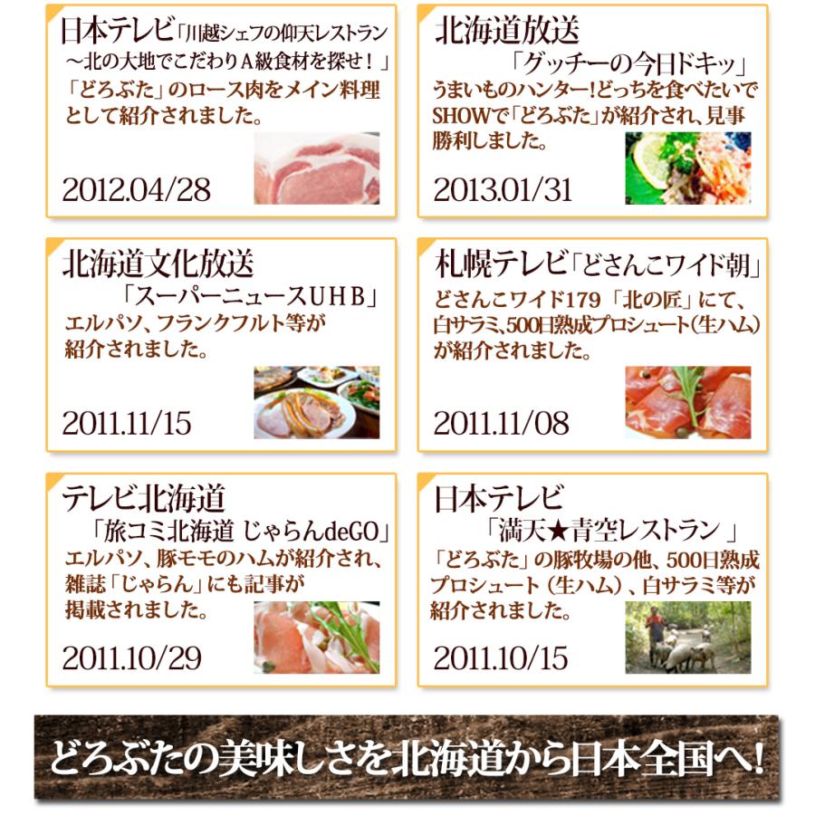 どろぶた 北海道 十勝 エルパソ ボロニアソーセージ 1本入 200g  泥豚 放牧豚 豚肉 ウインナー ソーセージ 冷蔵 お取り寄せ