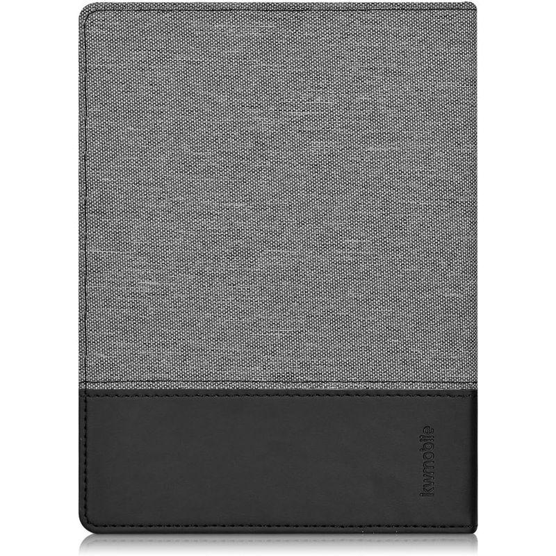 kwmobile 対応: Kobo Aura H2O Edition ケース キャンバス 電子書籍カバー オートスリープ rea