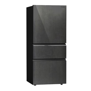 Panasonic國際牌500公升三門變頻墨岩黑冰箱NR-C505XGS-B