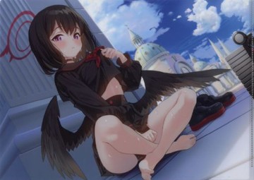 H.靜山Mashiro A4文件夾藍色檔案館1 st ANNIVERSARY FAIR.in Animate