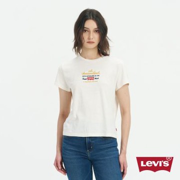 Levi s 短袖 Tee 胸前logo 特殊設計 女生上衣 人氣新品