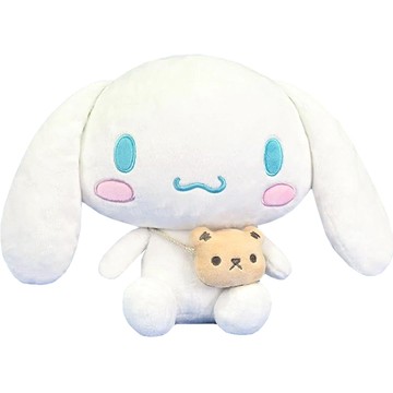Sanrio 三麗鷗喜拿狗大耳狗絨毛娃娃玩偶抱枕背小熊包款35公分 841371(生日禮物 聖誕節)【小品館】
