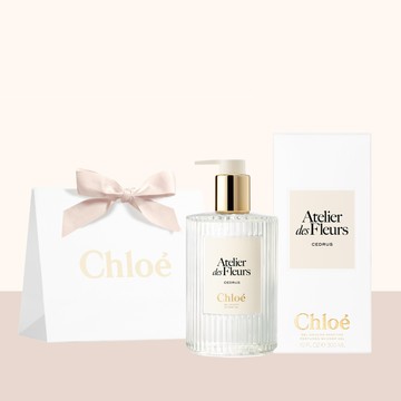 【Chloe’ 】仙境花園系列香氛北國雪松沐浴膠300ML+品牌紙袋(送禮首選)