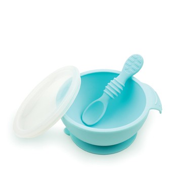 Bumkins 寶寶白金矽膠餐碗組【迪士尼新款獨家上市】 | 總代理公司貨 品質有保證