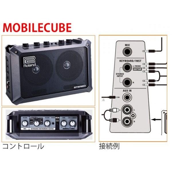 小型PAセット Roland Mobile Cube スタンドに固定可能！ (室内 会議室 リハーサル室など)