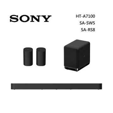 Sony 索尼 HT-A7100 9聲道 聲霸+低音+後環繞 家庭劇院組合 HT-A7100+SA-SW5+SA-RS8