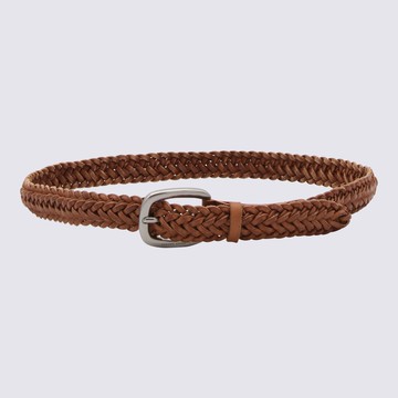 Golden Goose Brown Leather Belt