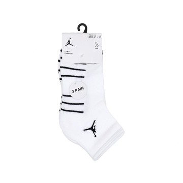 Nike 耐吉 短襪 Jordan Cushioned 兒童款 童襪 白 黑 厚底 毛巾布 休閒襪 襪子 JD2423023GS-001