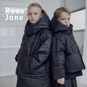 韓國專櫃 RoanJane 黑色Snow 9 鵝絨羽絨外套