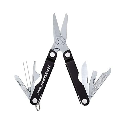 LEATHERMAN レザーマン マルチツール MICRA BLACK マイクラ ブラック  25年保証 LTJマーク入 MIC