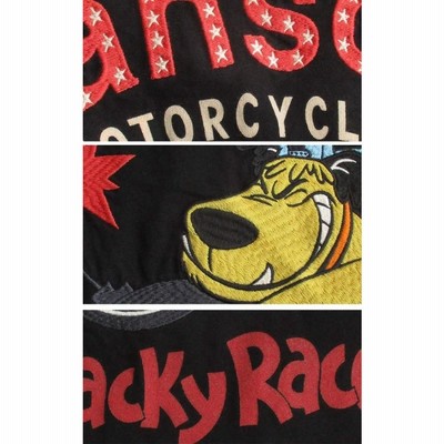 VANSON バンソン 半袖ポロシャツ チキチキマシン 猛レース ケンケン L ポロシャツ メンズ 半袖 VANSON バンソン Wacky Races