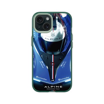 iPhone 15 Clear 憂墨綠 - Alpine - Alpine WEC A424 Close-up