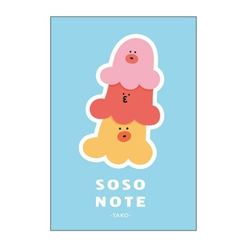 SOSO 32K方格厚筆記本