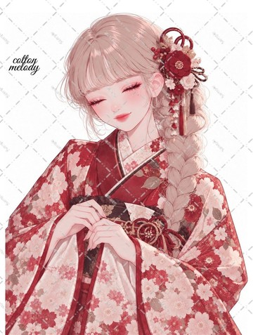 original sticker no.10146 人物貼紙 原創貼紙 人物貼紙 女孩貼紙 原創人物貼紙