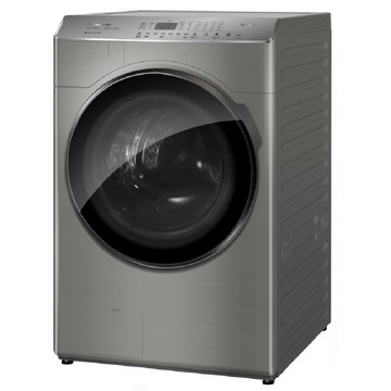 Panasonic 19公斤溫風循環式洗脫烘滾筒洗衣機 NA-V190RDH-S (炫亮銀)