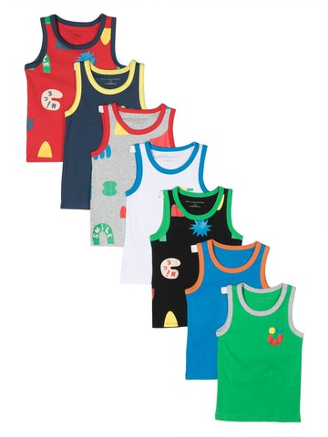 Stella McCartney Kids - graphic-print sleeveless shirt - kids - Cotton - 2 - Green