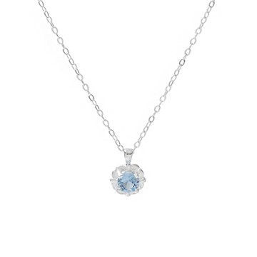 [預購] [純銀] 波賽頓的寶石鎖骨鍊 / Poseidon's Gem Necklace