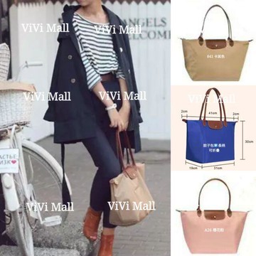 『Marc Jacobs旗艦店』 LONGCHAMP正品實拍法國製摺疊款1899/L號瓏驤長柄尼龍肩背
