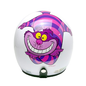 EVO 安全帽 CA-310M 妙妙貓 亮白色 半拆洗 迪士尼 卡通圖案 半罩