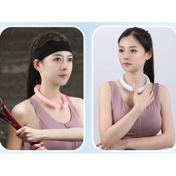 🌞 隨身行動空調 🌞 多功能冰圈 | 跑步/釣魚/工地作業皆宜 | 可調節設計 貼合不同頸圍