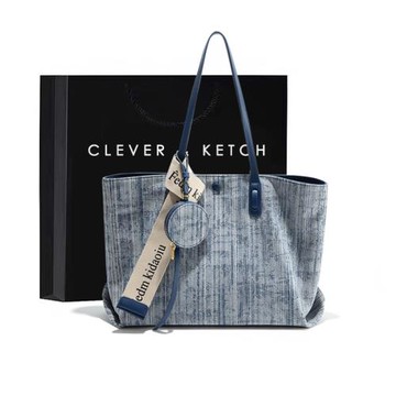 Clever&Ketch包包女2025新款包包復古小眾上班通勤托特包女大容量