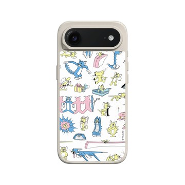 iPhone Air SolidX 貝殼灰 - 湯姆貓與傑利鼠 Tom and Jerry - 變形大集合
