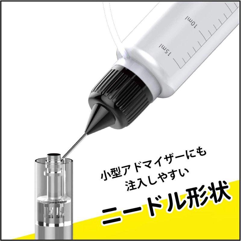 りきっどや 日本生産 鬼メンソール極 大容量 240ml 持ち運び・調合に便利なニードルボトル 15ml付き