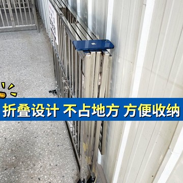 公司貨 超低價 不銹鋼狗籠金毛拉布拉多邊牧寵物籠可折疊室內加厚中大型犬狗籠子 快速發貨
