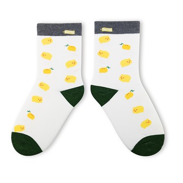 Best Tag 檸檬圖案襪 22-25cm