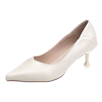 高跟鞋女年新款女鞋細跟黑色法式尖頭單鞋職業氣質工作鞋9