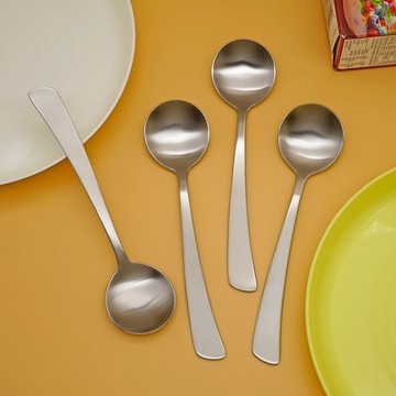 TABLE Art. 甜點湯匙 4入  4個  單色