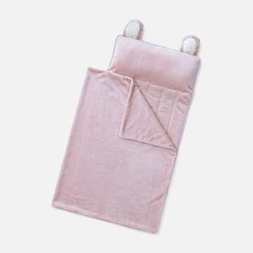 WARM TOUCH石墨烯保暖抗菌兒童睡袋大童款 粉