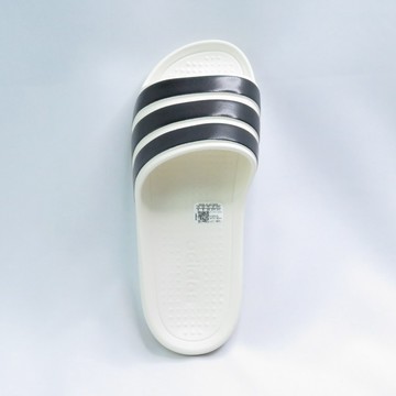 ADIDAS IG6858 ADILETTE FLOW 男女拖鞋 運動拖鞋 白x黑【iSport愛運動】