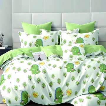 藍貓 BlueCat 台灣製造柔軟兩用被套 - 100%超細聚酯纖維  210 x 180cm  森林探險