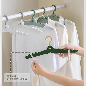 折疊衣架戶外便攜式旅行出差晾曬家用衣物襪子內衣防風收納架【繁星小鎮】