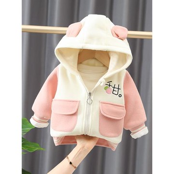 女寶寶外套春秋洋氣時髦兒童衣服秋季嬰兒潮童裝一歲女童秋裝上衣