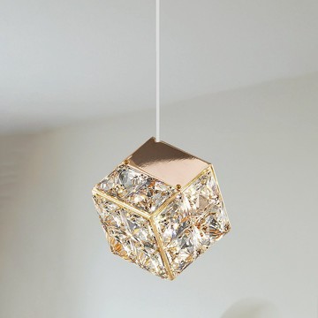 7W 三色變光水晶吊燈 B18-55-61292