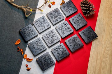 永德堂 - 12生肖收藏系列 黑檀盤香座 環香座