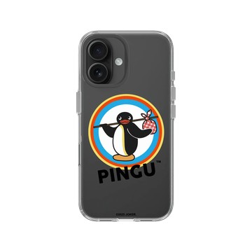 iPhone 16 Clear Case（相機按鈕） 透明 - Pingu 企鵝家族 - 要跟我一起走嗎？