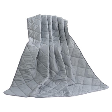 Ishur 伊舒爾 3m石墨烯舒柔抗菌涼被 台灣製造 100%Polyester表布  180 x 150cm  淺灰色