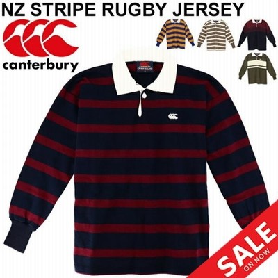 希少 ニュージーランド製 Canterbury 長袖ポロシャツ メンズXL相当