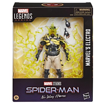 Hasbro 孩之寶 MARVEL 漫威 SPIDER-MAN 蜘蛛人 傳奇豪華人物 電光人  1盒