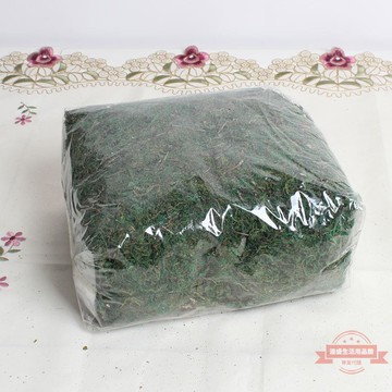 仿真苔蘚人造青苔植物盆栽造景裝飾綠苔蘚綠色花材插花輔料干苔蘚