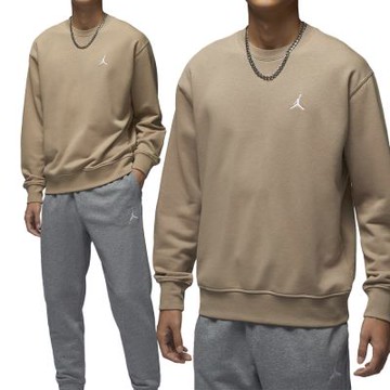 Nike As M J Brk Flc Crew Lb 長袖 男款 卡其色 毛圈布 大學T FV7296-257