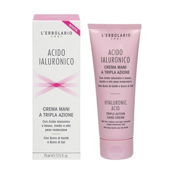 (預購) Lerbolario 蕾莉歐 三重透明質酸保濕護手霜 75ml (LO165)