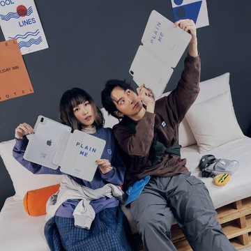 plain-me PLAIN強悍磁吸iPad三折/Y折保護殼