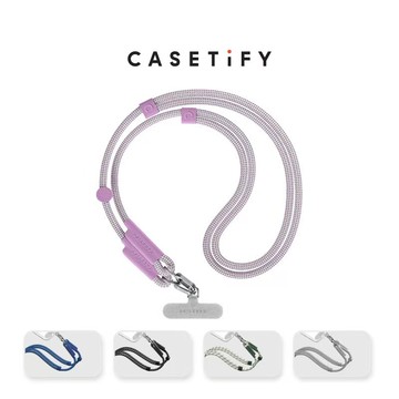 CASETiFY官方旗艦店 雙扣織繩背帶掛繩 適用於iPhone全系列 手機配件
