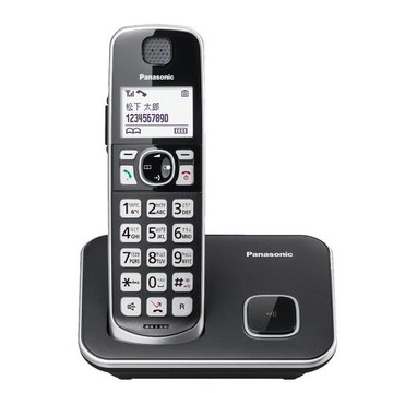 【福利品有刮傷】國際牌 Panasonic KX-TGE610 數位無線電話【中文功能顯示】公司貨