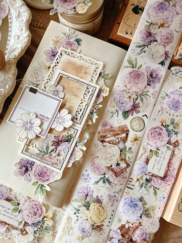 四時語輕復古和紙膠帶PET手賬